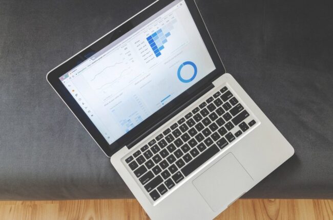 Reports on laptop